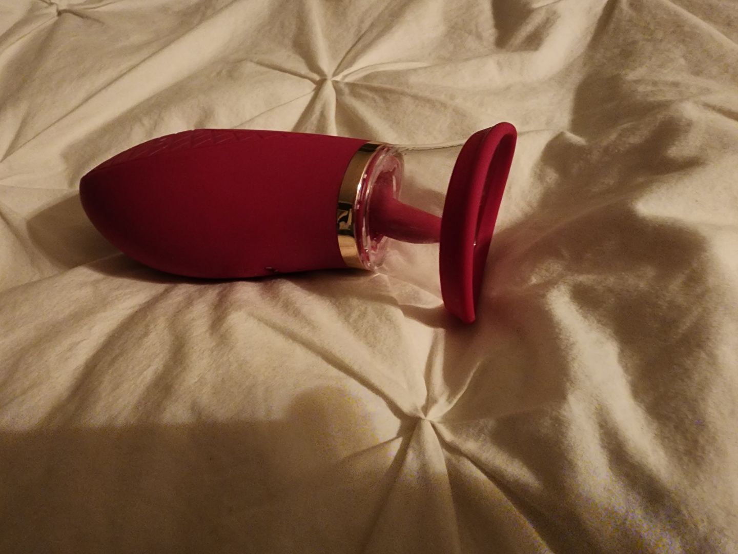 Customer photo review of SCIONESS Sucking and Licking Clitoral Stimulator