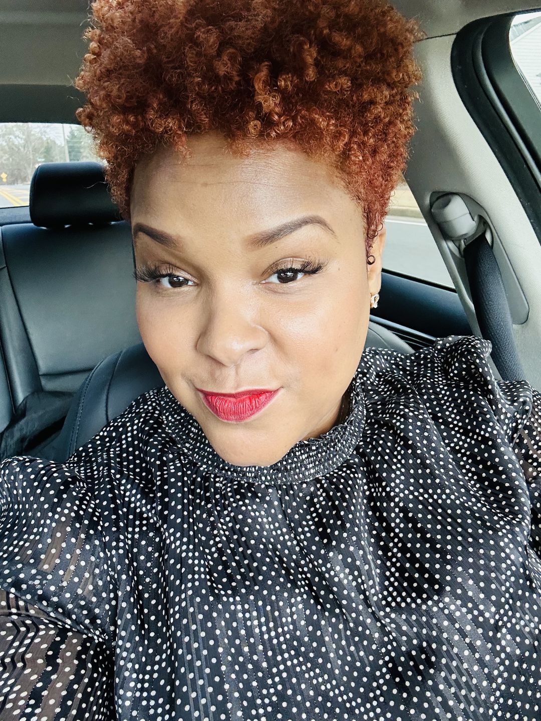 Customer photo review of Wash and Go System with Heavy Hold for Curly Hair