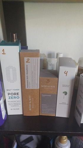 Customer photo review of Madagascar Centella Soothing Cream 75ml