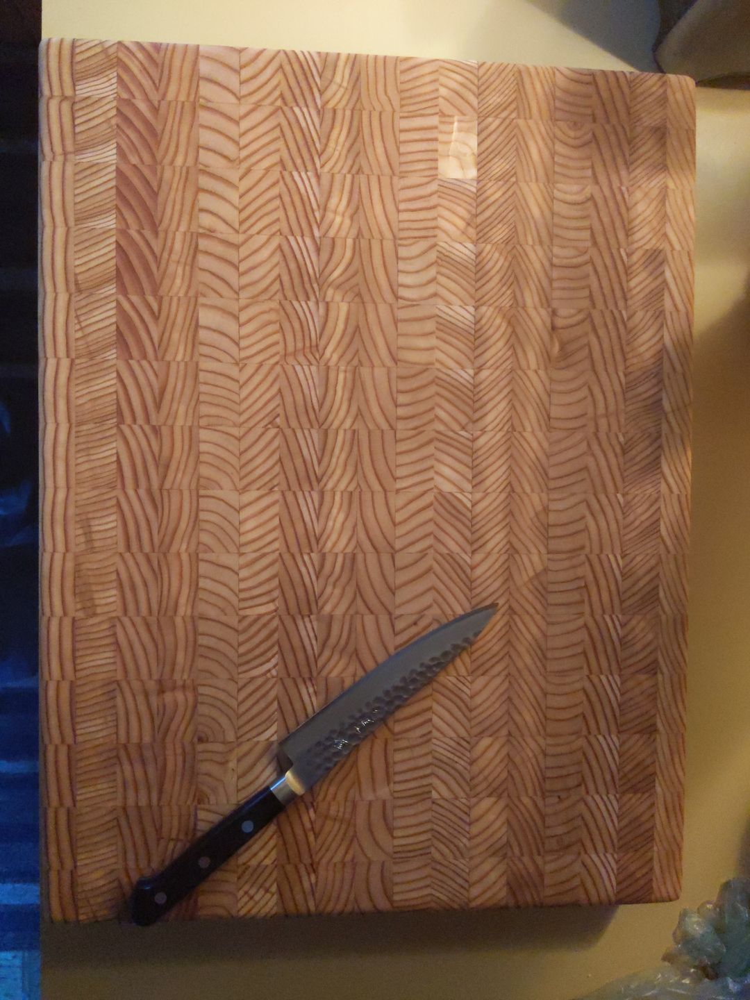 Customer photo review of Larchwood Cutting Board