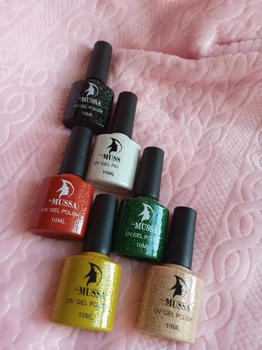 Customer photo review of Gel Gama Magia Navideña 6 pzas MUSSA