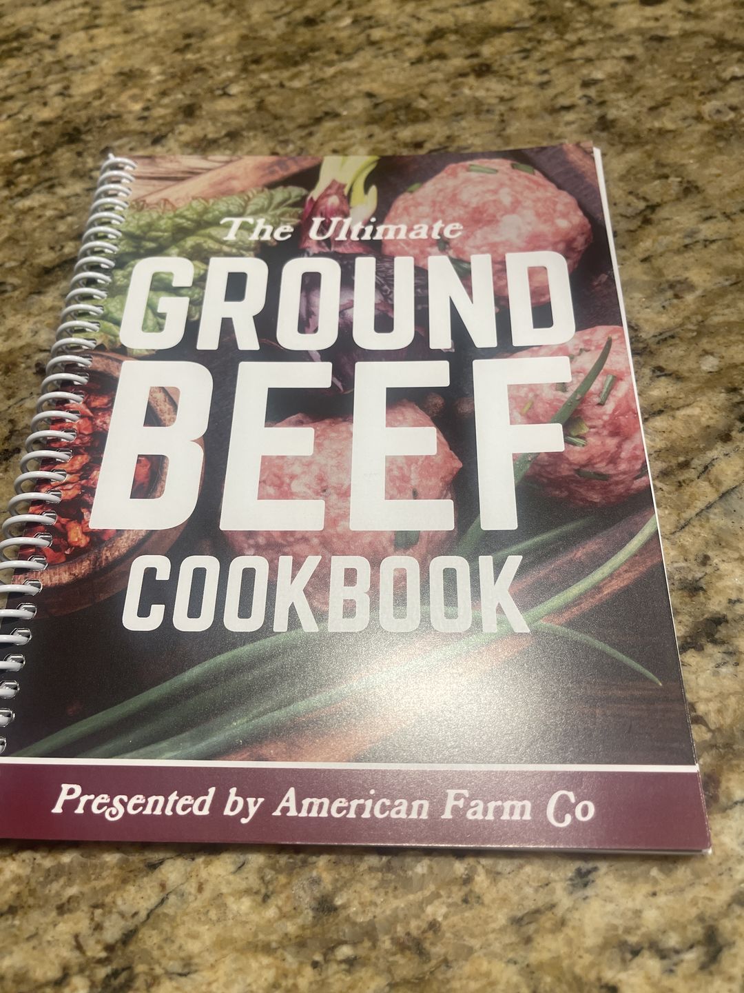 Customer photo review of NEW! The Ultimate Ground Beef Cookbook