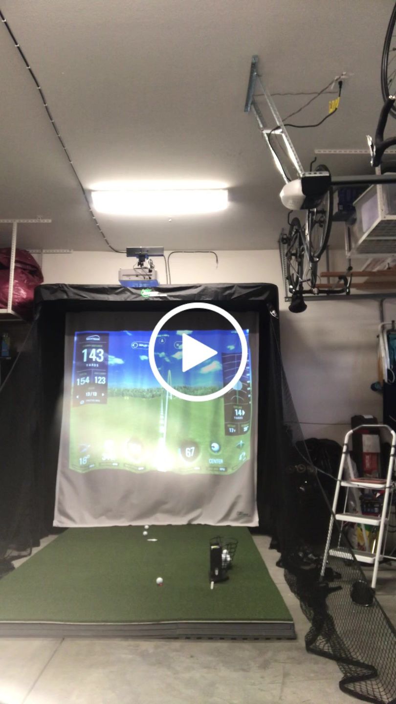 Customer video review of The Net Return Simulator Series Golf Net & Screen
