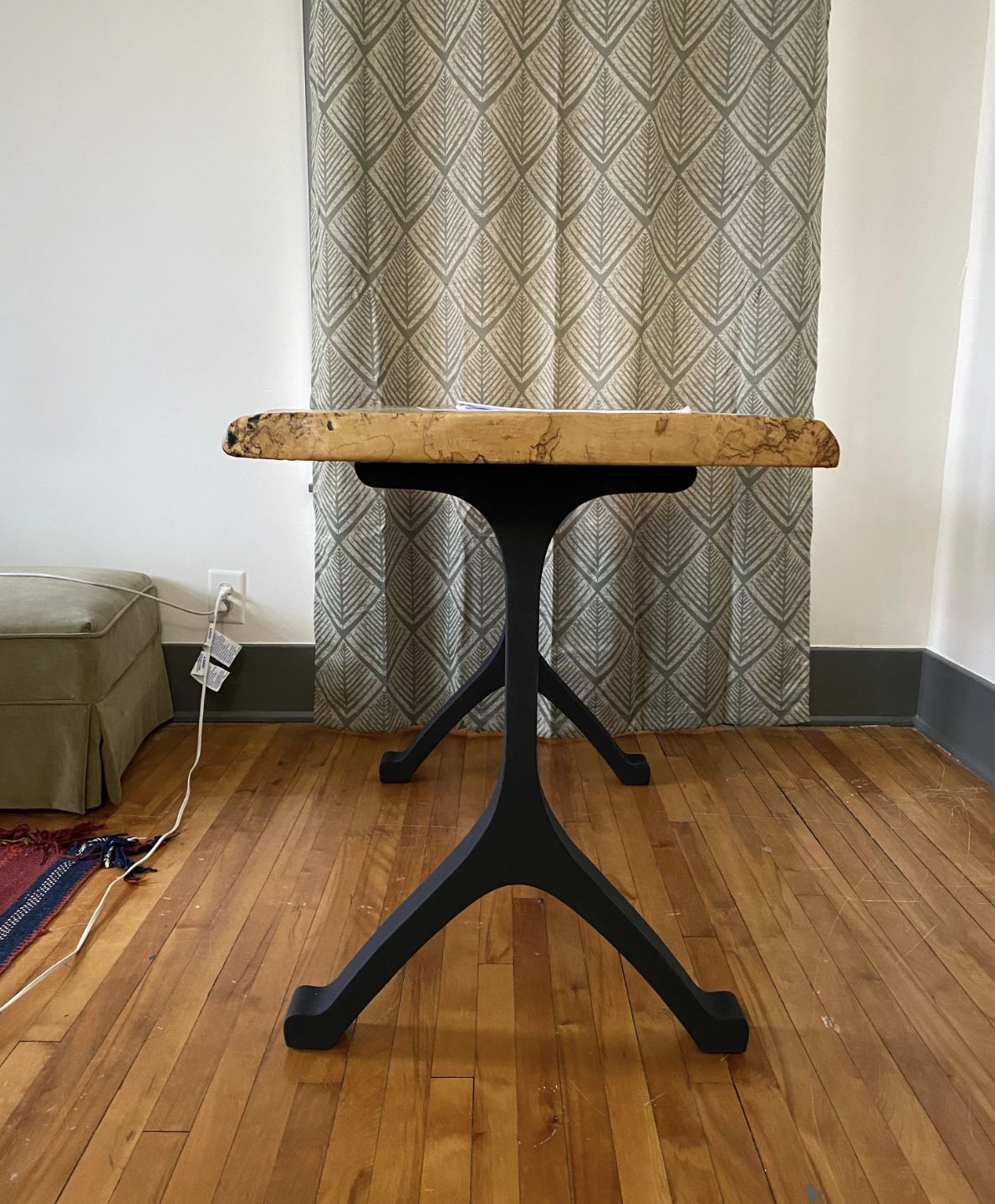 Customer photo review of Metal Counter Table Legs - 612 Wishbone - 34H inch - Flowyline - Set of 2 pcs