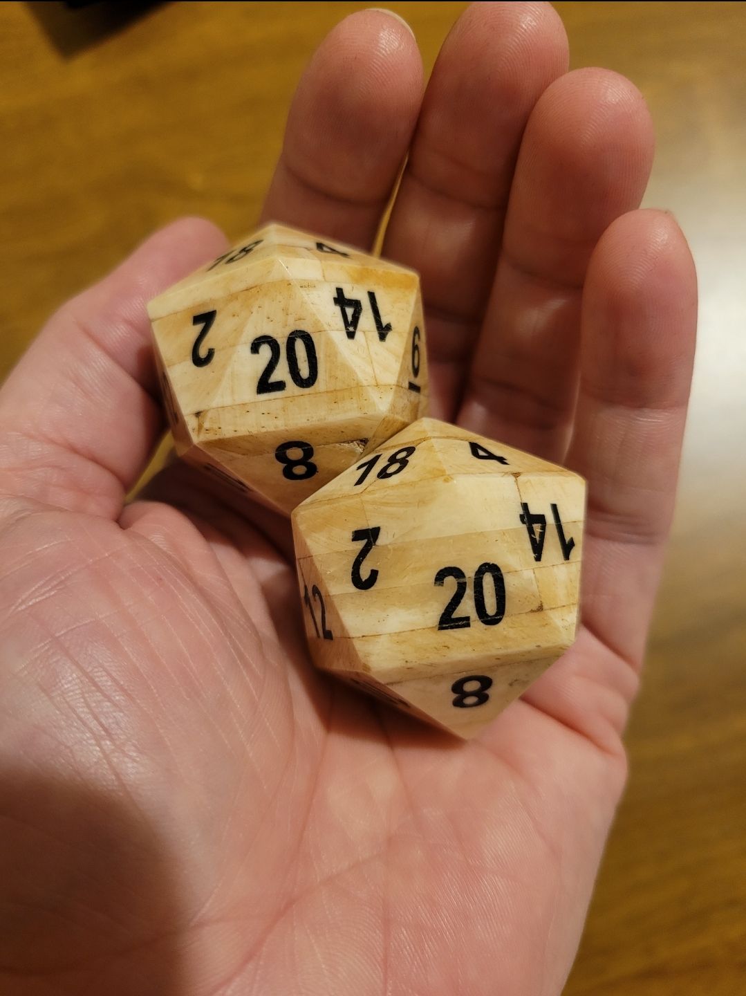 Customer photo review of $100 MYSTERY DICE BAG BUNDLE