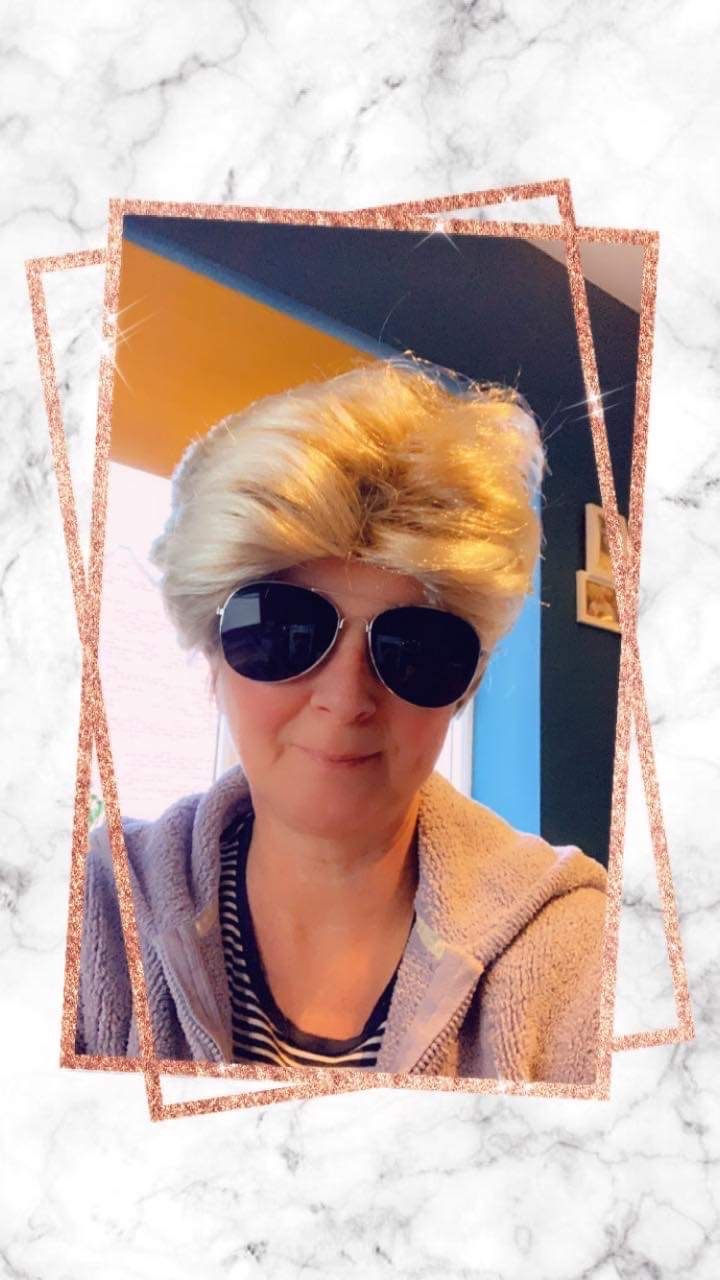 Customer photo review of 80s Street Wig