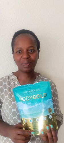 Customer photo review of Glow & Gold Collagen Starter Kit