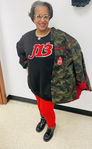 Customer photo review of Sweatshirts- Founders Day- Delta