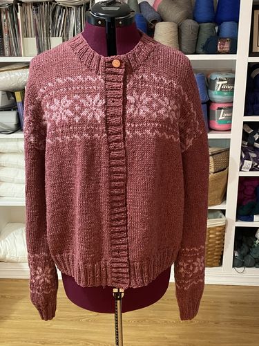 Customer photo review of Ladies Mystery Knitting Box