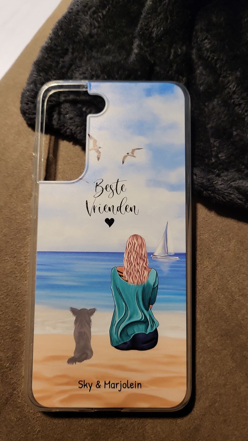 Customer photo review of Onderweg met huisdier - Gepersonaliseerd Telefoonhoesje