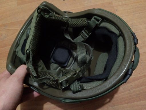 Customer photo review of Casque militaire pare-balles