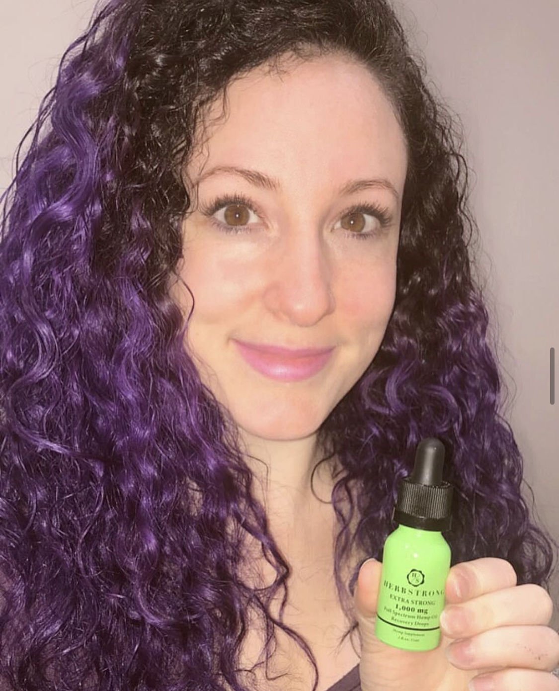 Customer photo review of Extra Strong Recovery Drops