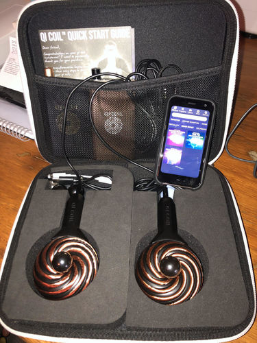Customer photo review of Qi Coil™ Mini Legacy Single: Mobile Rife & PEMF Therapy