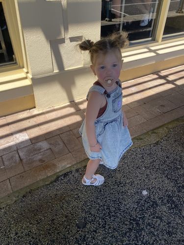 Customer photo review of Soll Club Denim Dress