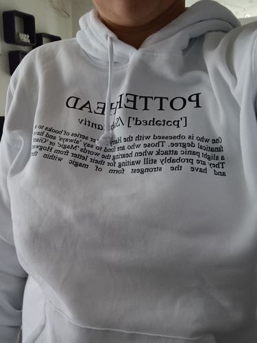 Customer photo review of POTTERHEAD - HOODIE