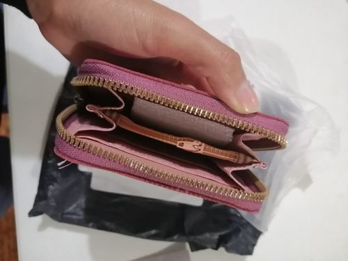 Customer photo review of Little Heart Pocket Wallet