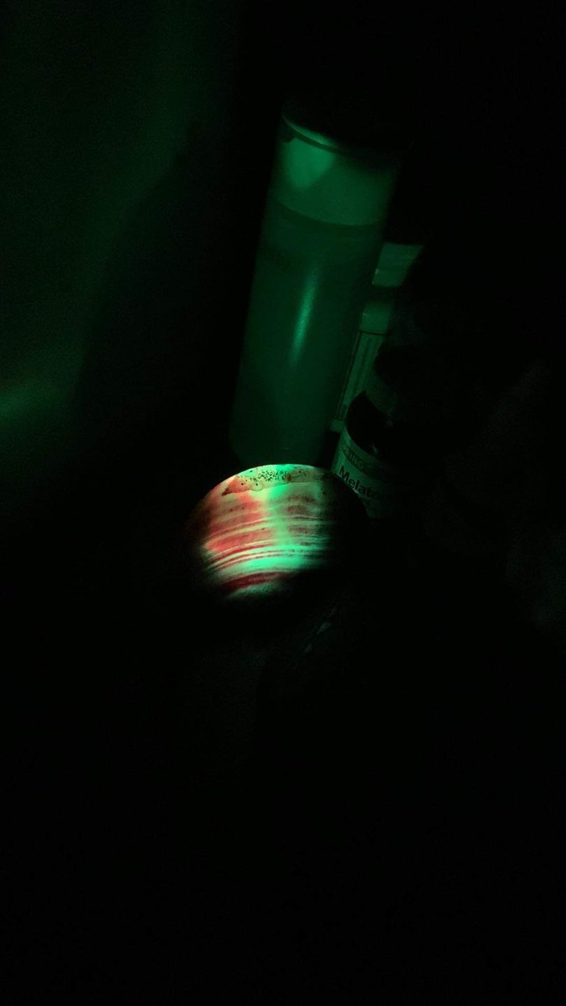 Customer photo review of Agate Night Light