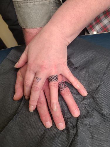 Customer photo review of Dream Luxx Premium Silicone Grip Tattoo Needles