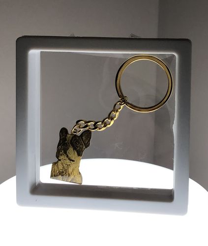 Customer photo review of Porte-clés Personnalisé Argent