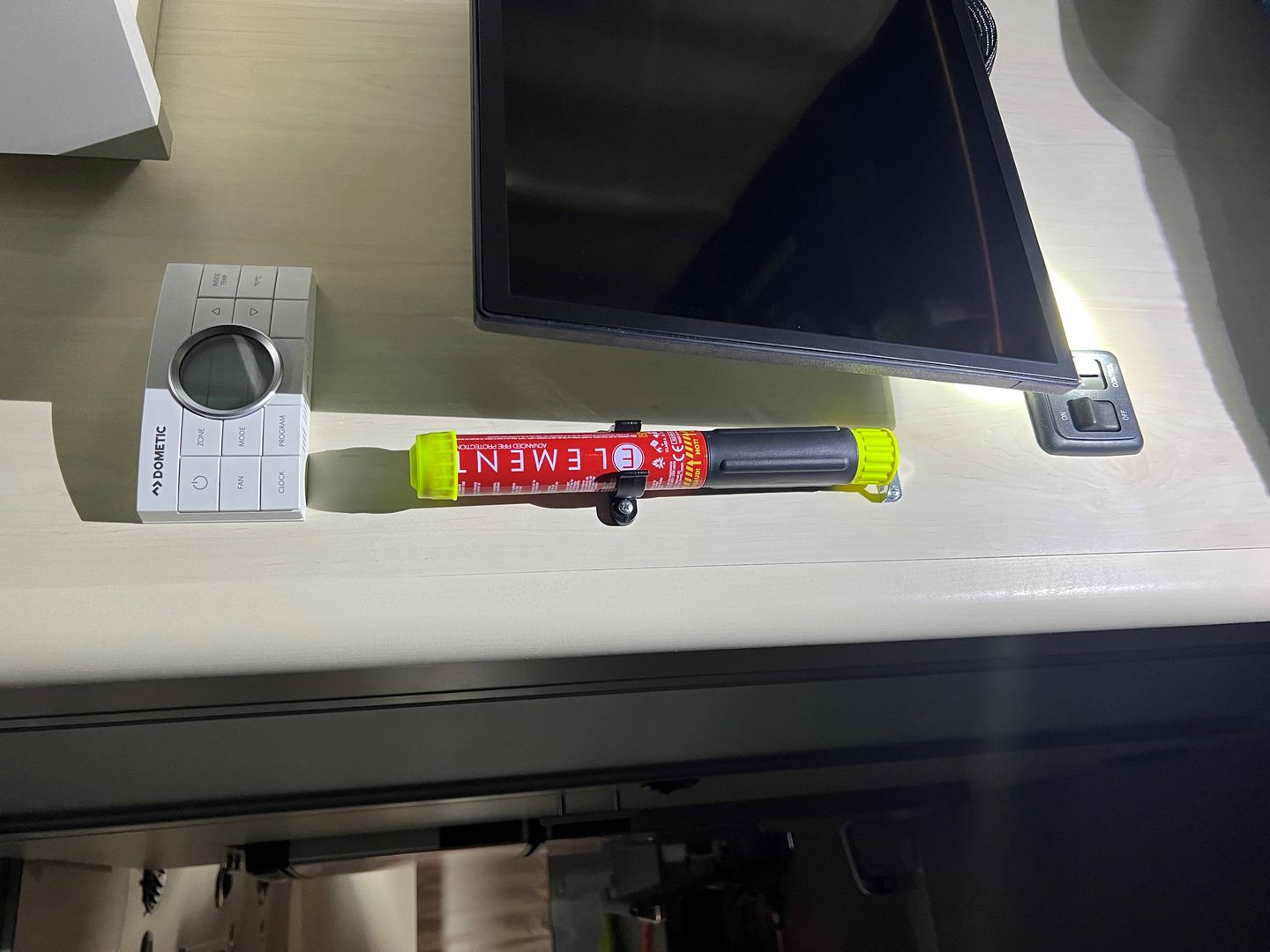 Customer photo review of Element Fire Extinguisher