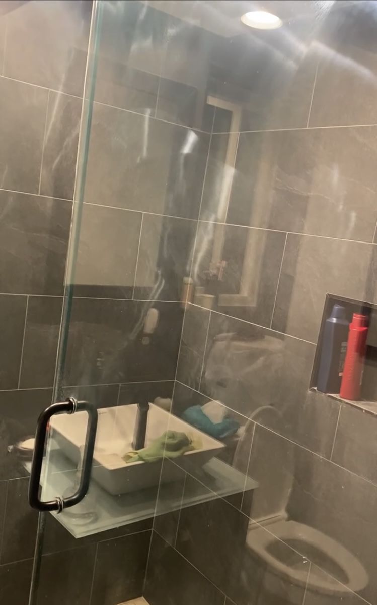 Customer photo review of GLASSGUARD™ Glass Restoration Stain Remover