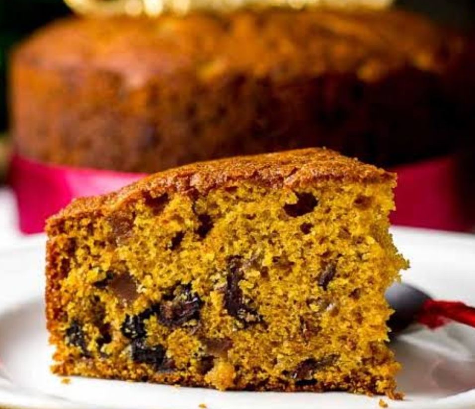 Customer photo review of Eggless Christma Plum Cake