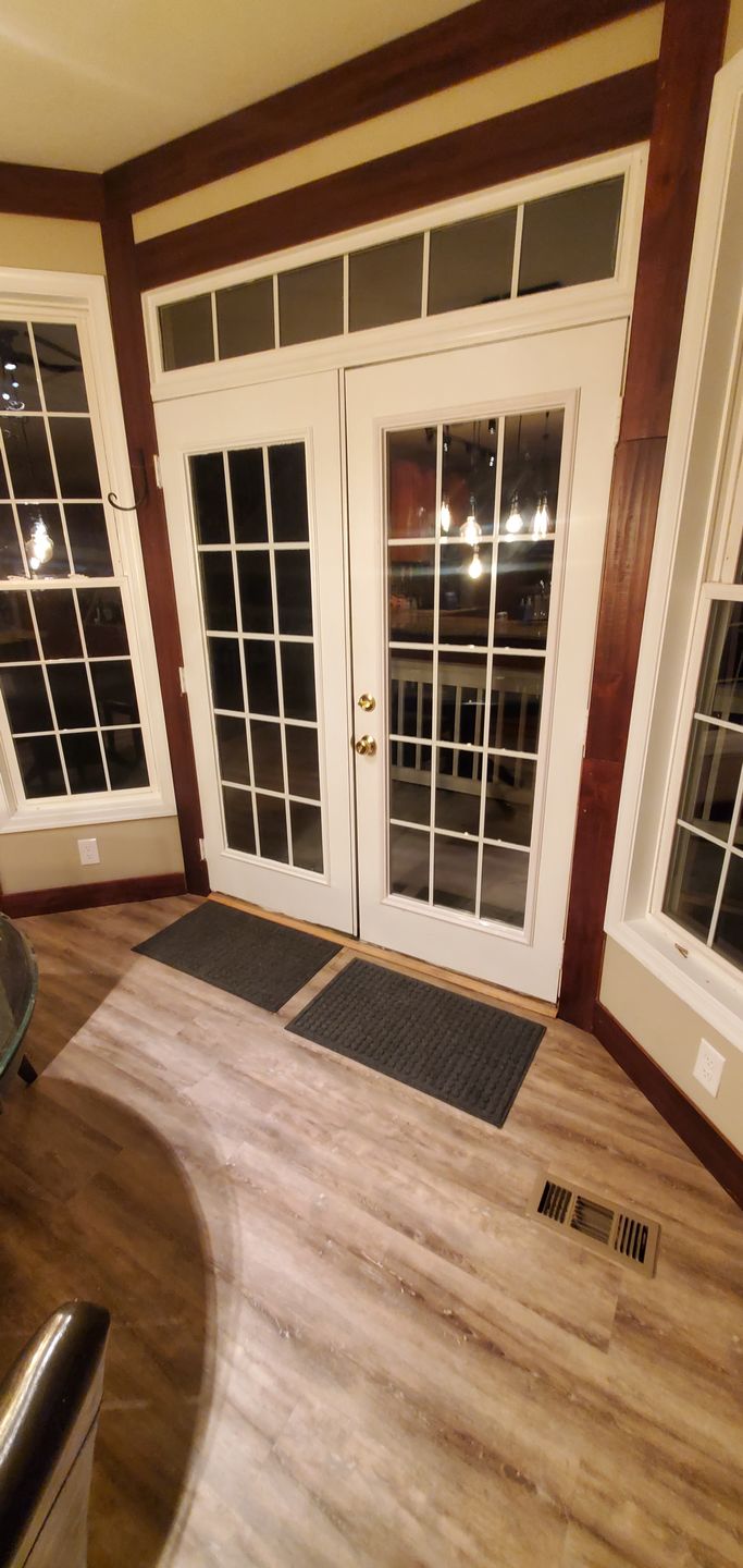 Customer photo review of Grills Between Glass 15 Lite Glass and Frame Kit (Full Lite)
