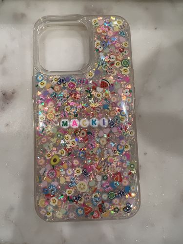 Customer photo review of Rainbow Phone Case