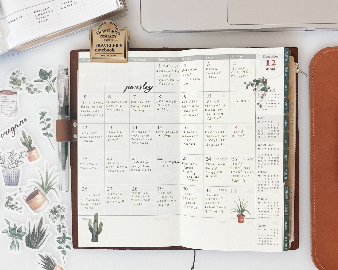 Customer photo review of Watercolor - Washi Stickers
