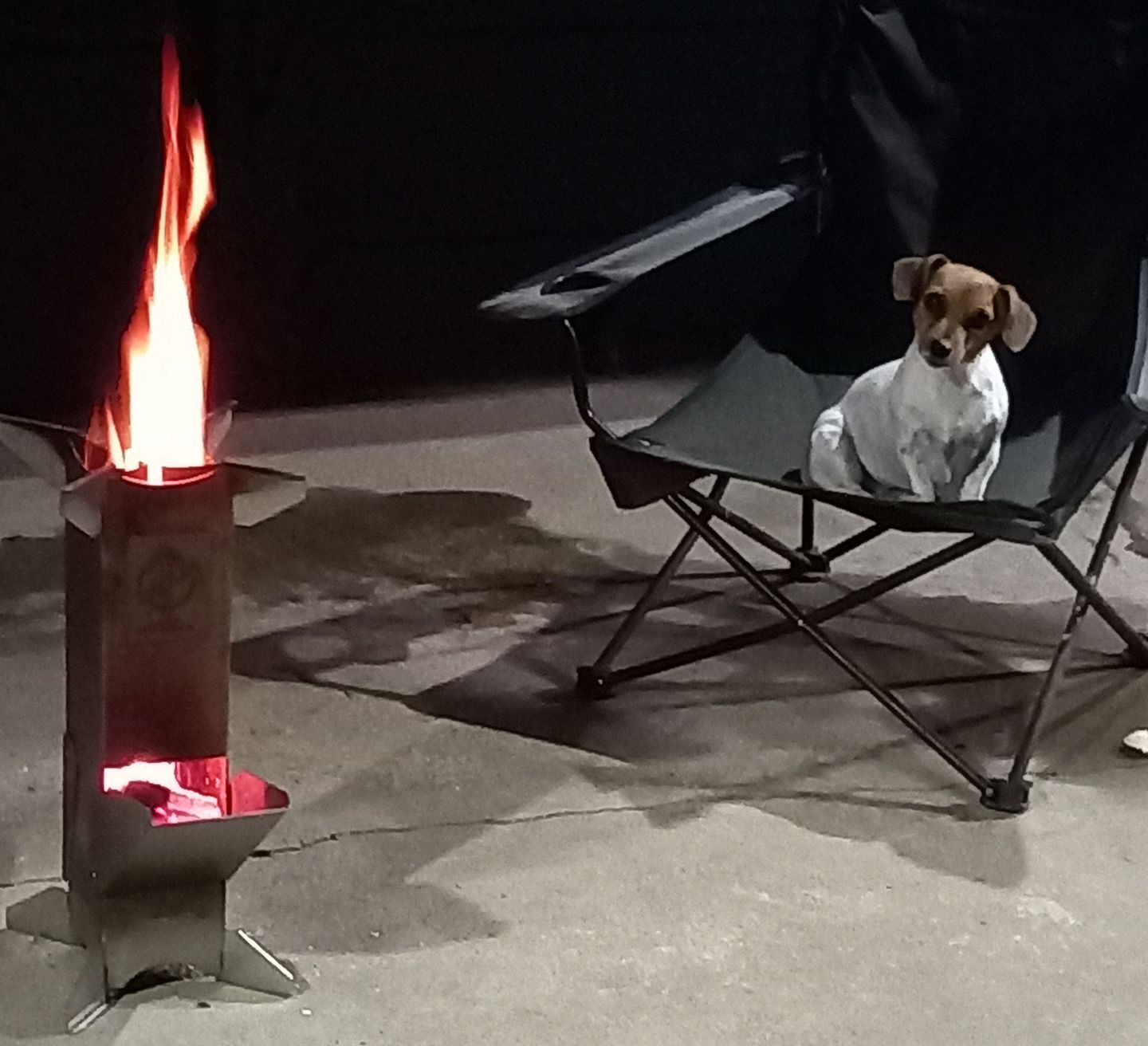 Customer photo review of BraaiPlank™ ROCKETSTOVE+ with Carry Bag.