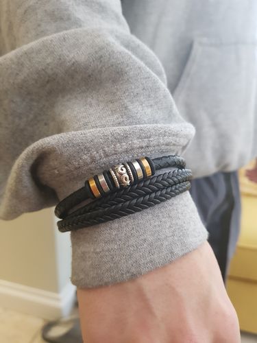 Customer photo review of I Will Always Be With You - Double Row Bracelet