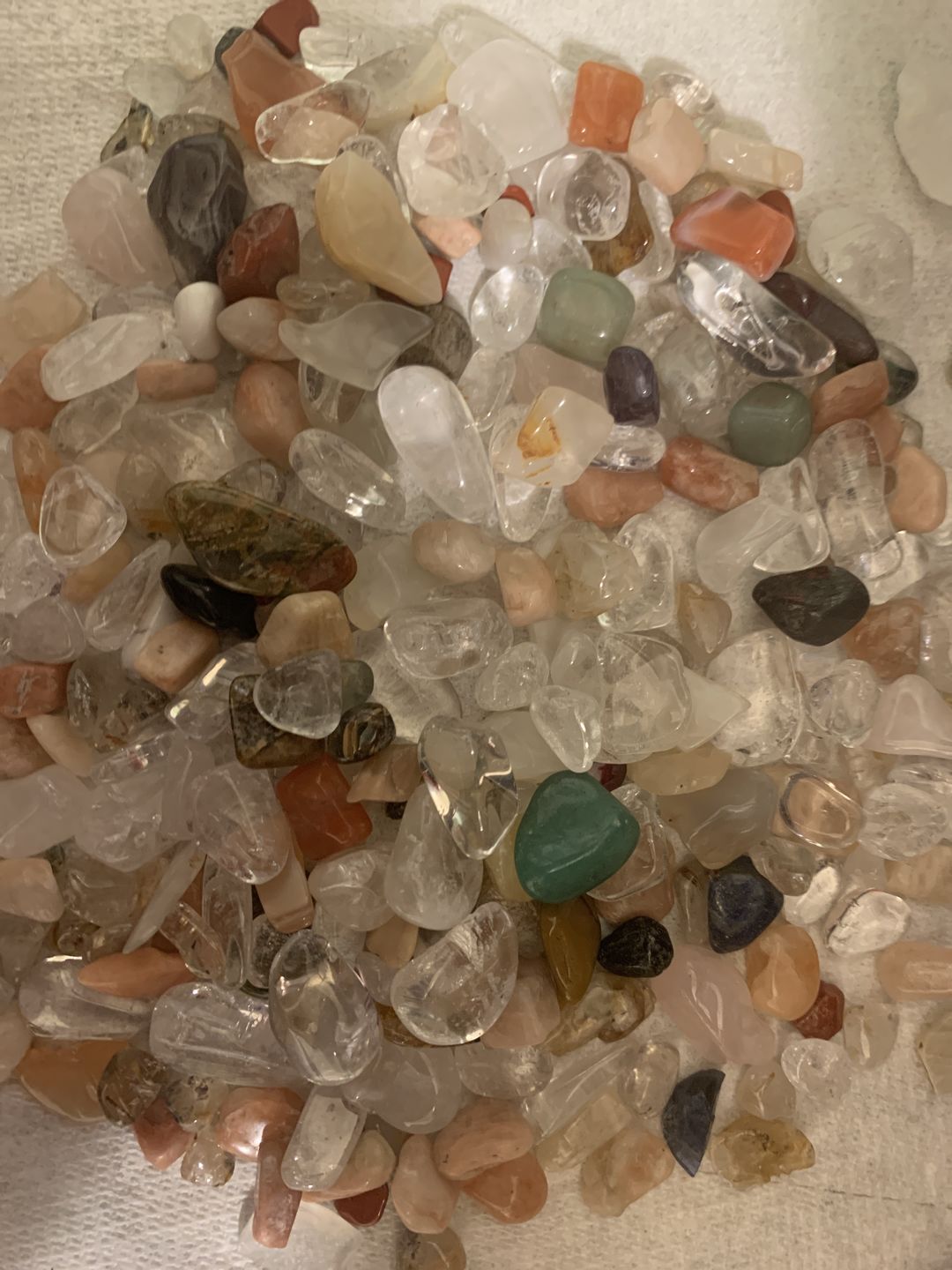 Customer photo review of Scoop of Confetti Stones