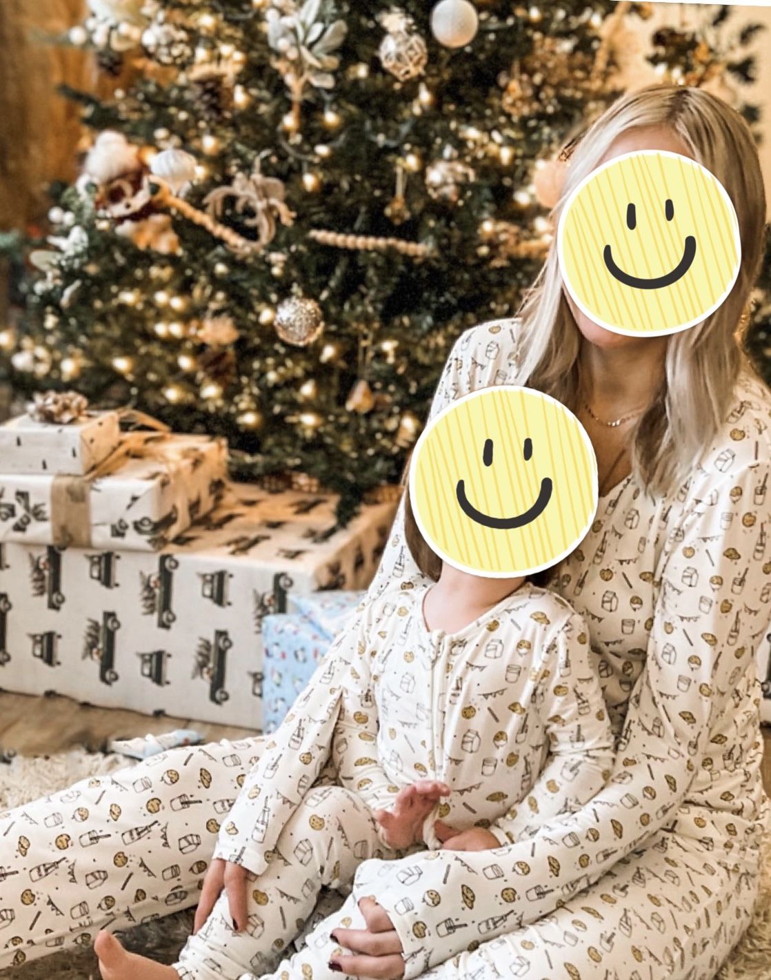 Customer photo review of Milk & Cookies Bamboo Women's Pajama Set