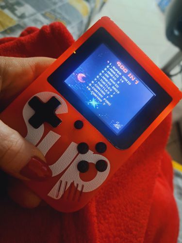 Customer photo review of Gamebox Console 400 giochi 5 colori