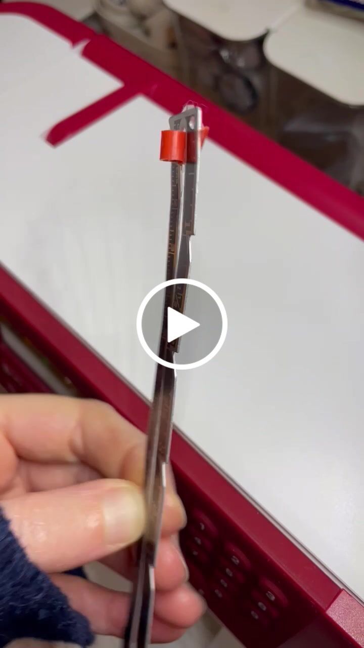 Customer video review of Prym Metal Sew and Knit Gauge