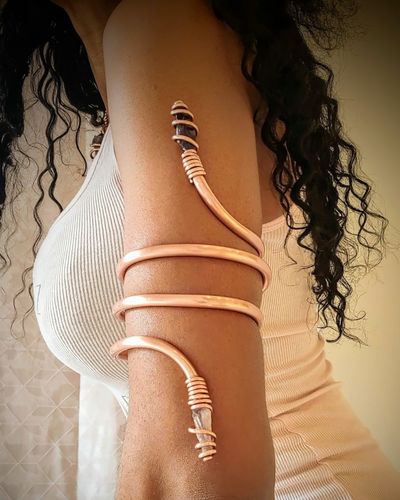 Customer photo review of Double Up POWERCUFFS | ENERGY CONDUCTOR | SUPER COILS