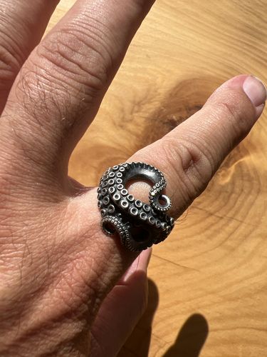 Customer photo review of Octopus Ring