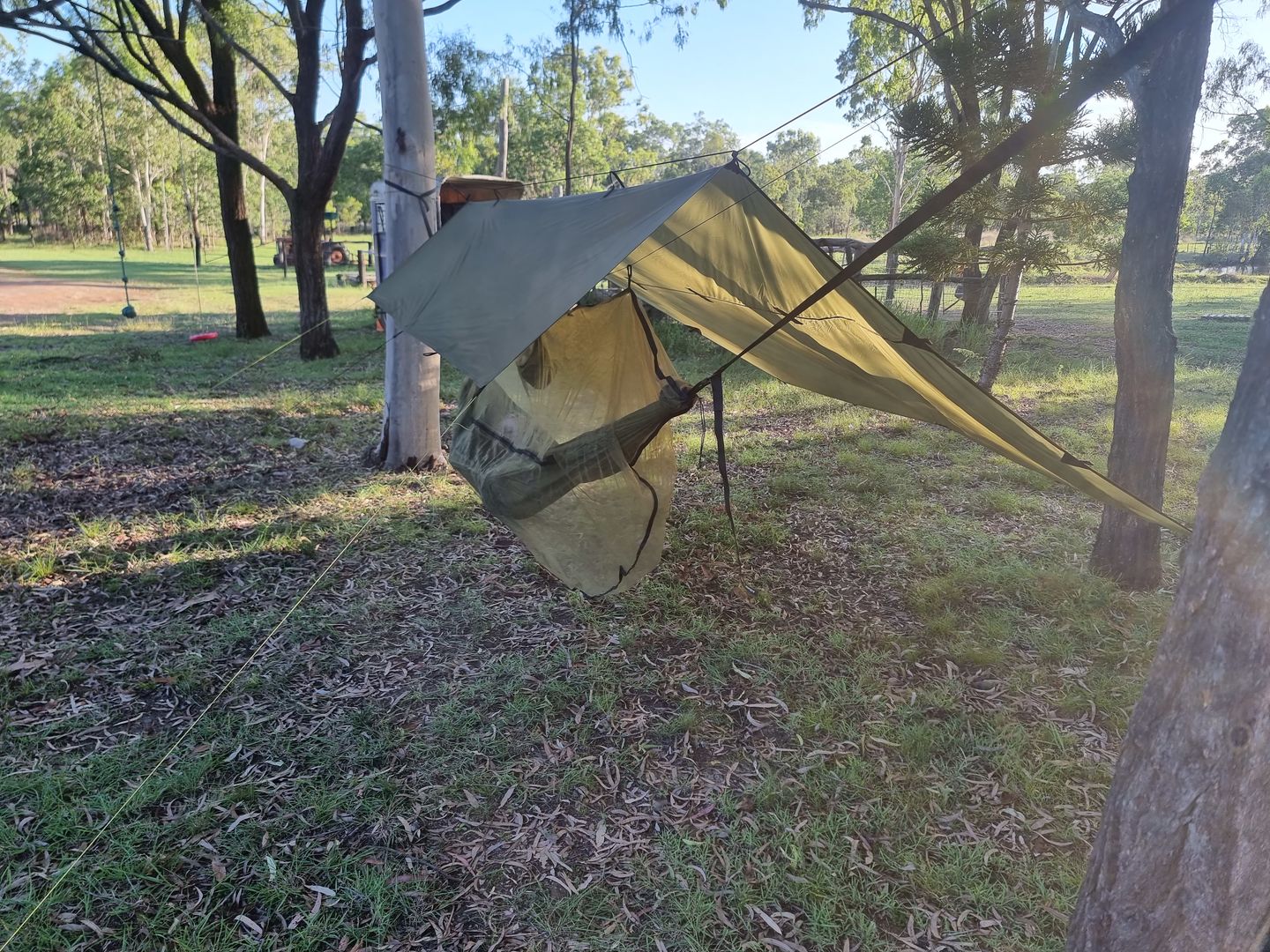 Customer photo review of Ultralight Hammock Set