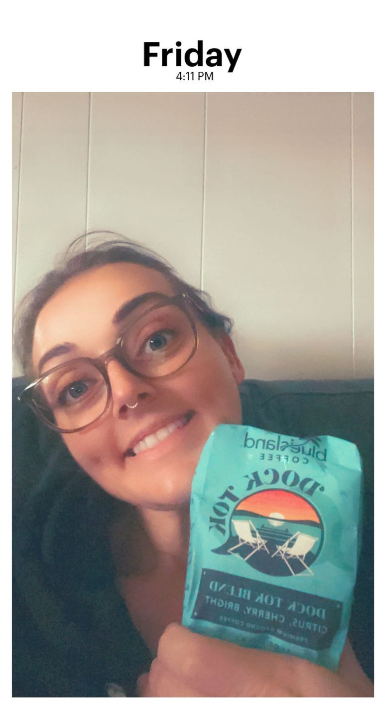Customer photo review of Island Espresso Blend (Med/Dark Roast)