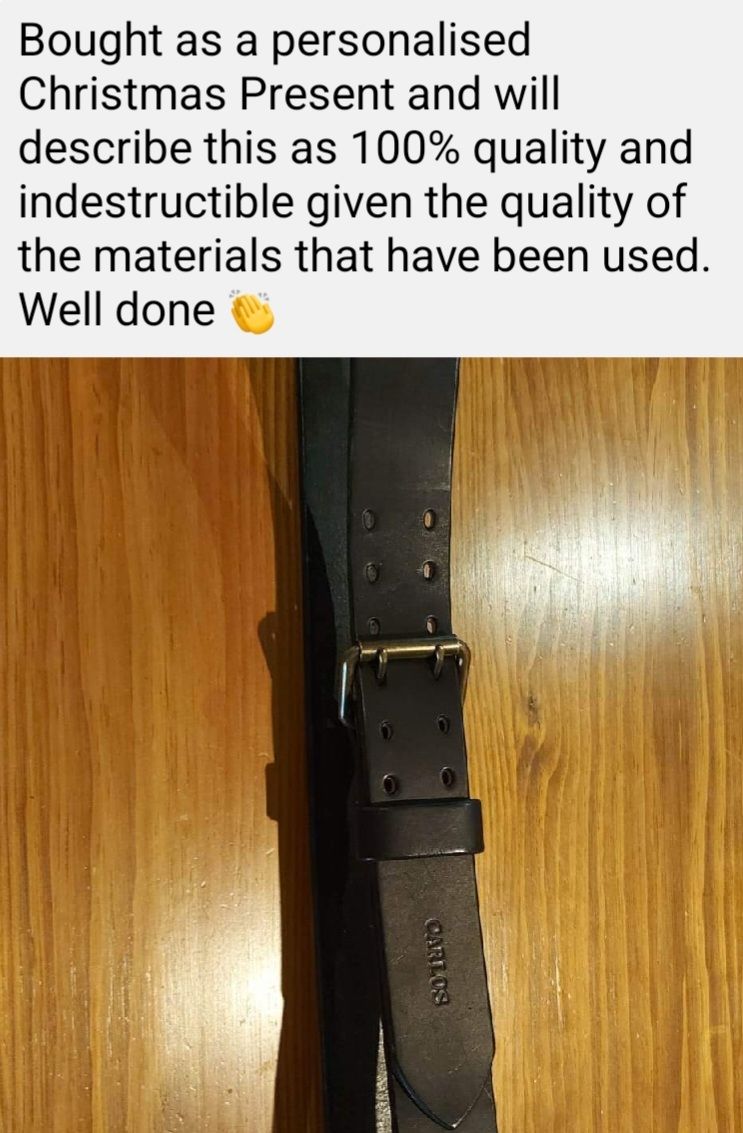 Customer photo review of Add custom embossing to your product