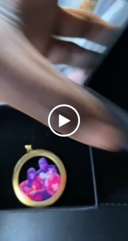 Customer video review of Personalized Family Photo Keychain