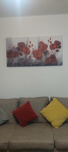 Customer photo review of The red flowers