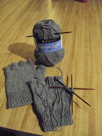 Customer photo review of Berroco Remix Light DK Nylon Cotton Blend Knitting Yarn