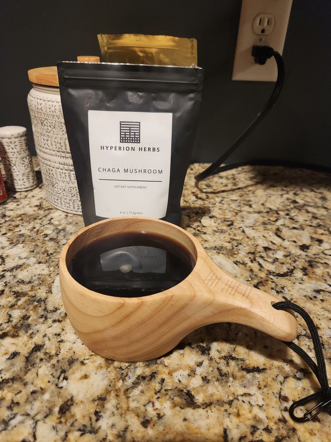 Customer photo review of Chaga Mushroom Extract