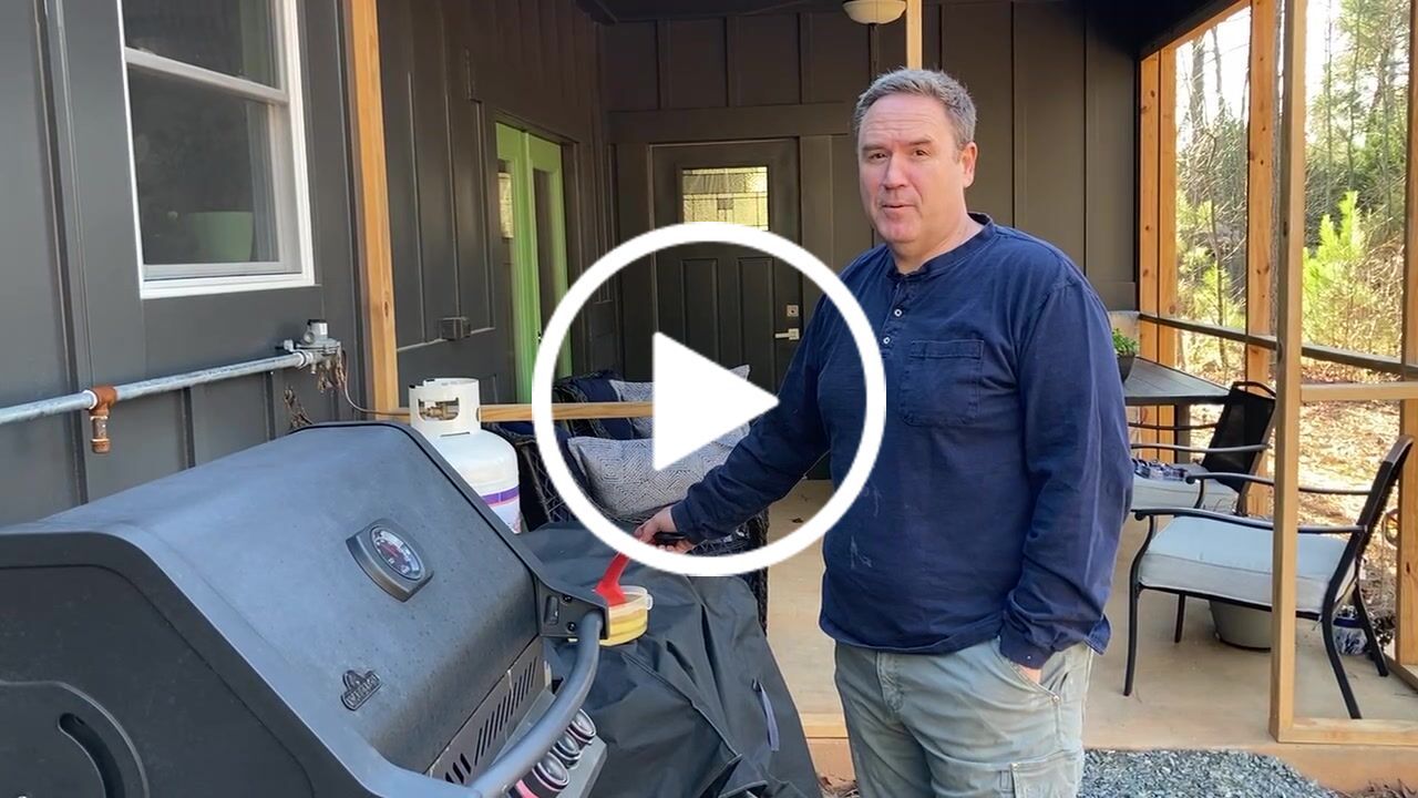 Customer video review of Grill Brush