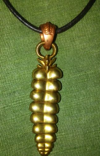 Customer photo review of Rattlesnake Tail Pendant