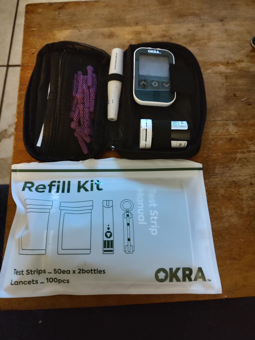 Customer photo review of OKRA Refill Kit