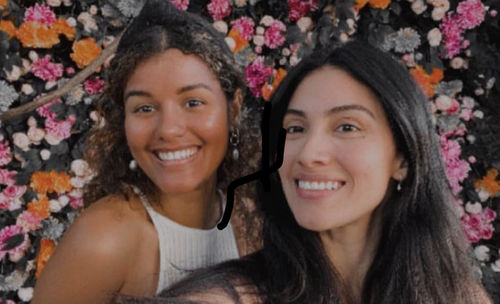 Customer photo review of BLACK WOVEN HEADBAND