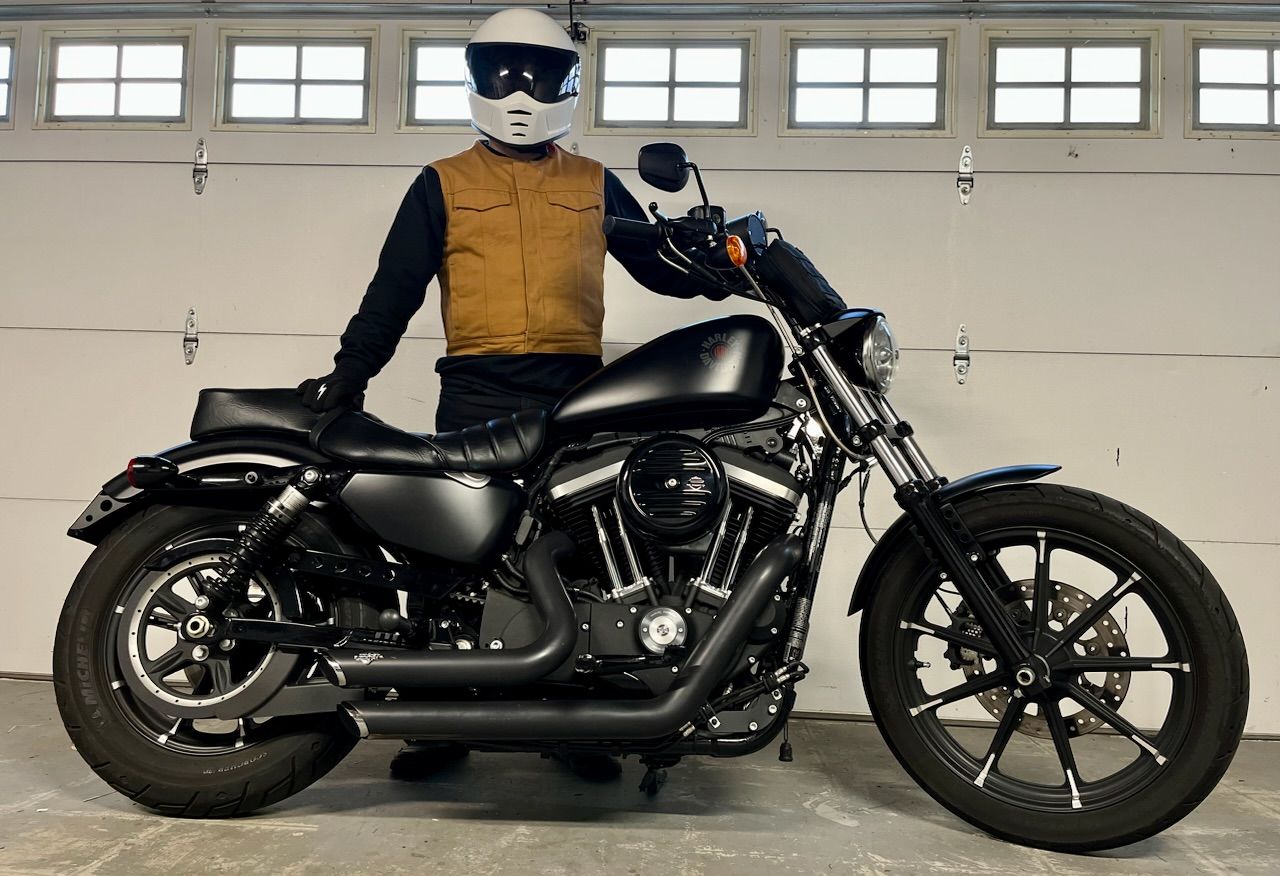 Customer photo review of PRINCE - Motorcycle Canvas Vest