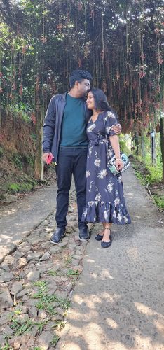 Customer photo review of Purple Handloom Maxi